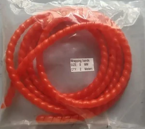 2M Cable Wire Protector Cable Organizer Management Wire Winder Pipe Flexible Wire Wrap Line Coiled Tube Cord Sleeve(Red,8mm) 2M Cable Wire Protector Cable Organizer Management Wire Winder Pipe Flexible Wire Wrap Line Coiled Tube Cord Sleeve(Red,8mm)