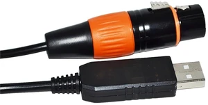 Industrial FT232RL CHIP USB to RS485 DMX512 3P XLR Female/Male Converter Freestyler QLC Stage Controller Cable(1.8M,XLR Female F) Industrial FT232RL CHIP USB to RS485 DMX512 3P XLR Female/Male Converter Freestyler QLC Stage Controller Cable(1.8M,XLR Female F)