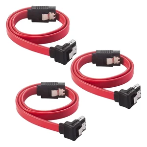 3pcs 7Pin Sata Data Transfer Cable 90 Degree with Metal Switch Male to Male Right Angle for HDD SSD 3pcs 7Pin Sata Data Transfer Cable 90 Degree with Metal Switch Male to Male Right Angle for HDD SSD
