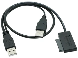1PCS USB2.0 to M1ni Sata II 7+6 13Pin Adapter Converter Cable for 98se/Me/2000/XP/Vista, Slimline Drive 1PCS USB2.0 to M1ni Sata II 7+6 13Pin Adapter Converter Cable for 98se/Me/2000/XP/Vista, Slimline Drive