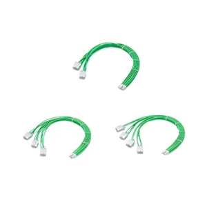 PCI-e 5.0 Extender Cord, 12VHPWR 16AWG Extension Cable for GPU 4090/4080 / 4070s / 4070ti / 3090ti, Multi Color(3x8pin,White-Green) PCI-e 5.0 Extender Cord, 12VHPWR 16AWG Extension Cable for GPU 4090/4080 / 4070s / 4070ti / 3090ti, Multi Color(3x8pin,White-Green)