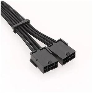 Computer Graphics Card RTX30 Series 3070 3090 12P to 8P Adapter Extension Cable Graphics Card Cable(Black) Computer Graphics Card RTX30 Series 3070 3090 12P to 8P Adapter Extension Cable Graphics Card Cable(Black)