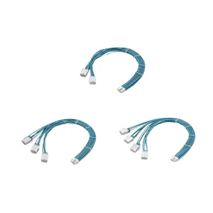 PCI-e 5.0 Extender Cord, 12VHPWR 16AWG Extension Cable for GPU 4090/4080 / 4070s / 4070ti / 3090ti, Multi Color(4x8pin,White-Sky Blue) PCI-e 5.0 Extender Cord, 12VHPWR 16AWG Extension Cable for GPU 4090/4080 / 4070s / 4070ti / 3090ti, Multi Color(4x8pin,White-Sky Blue)