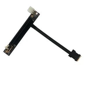 PCIe 3.0 M.2 W/i/Fi A/E Key NGFF to X16 Graphics Card Mining Extension Cable Multi-Cards PCI-E Riser GPU Video Cards Adapter Cable(30CM,N16AW-P) PCIe 3.0 M.2 W/i/Fi A/E Key NGFF to X16 Graphics Card Mining Extension Cable Multi-Cards PCI-E Riser GPU Video Cards Adapter Cable(30CM,N16AW-P)