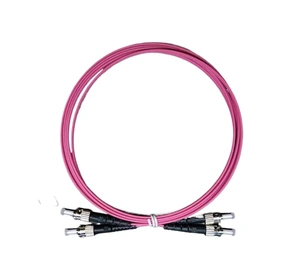 OM4 Patch Cord 1-100M LC-LC Duplex 10 Gigabit multimode DX SC FC ST Dual core MM Optical Fiber Extension Cable sc-lc FTTH Jumper(100M,ST-ST) OM4 Patch Cord 1-100M LC-LC Duplex 10 Gigabit multimode DX SC FC ST Dual core MM Optical Fiber Extension Cable sc-lc FTTH Jumper(100M,ST-ST)