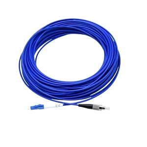 1-500M Armored Optical Patchcord Waterproof LC SC FC ST SM Single Core Blue Indoor Outdoor Fiber Optic Jumper(300m 1pc,LC-FC) 1-500M Armored Optical Patchcord Waterproof LC SC FC ST SM Single Core Blue Indoor Outdoor Fiber Optic Jumper(300m 1pc,LC-FC)