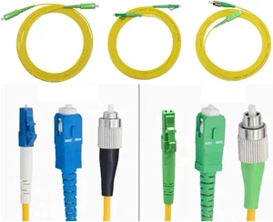10pcs Optical Fiber Jumper LC-SC-ST-FC UPC SM patchcord 1M 5M 10M Simplex Square to Round Extension Cable FTTH Optic(30M 10pcs,LC/A-LC/A) 10pcs Optical Fiber Jumper LC-SC-ST-FC UPC SM patchcord 1M 5M 10M Simplex Square to Round Extension Cable FTTH Optic(30M 10pcs,LC/A-LC/A)