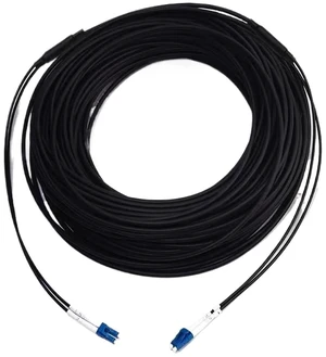 100m 2 cores Armored Optical Fiber patchcord 2C SM MM OM1 OM2 OM3 Indoor Outdoor LC SC FC ST LSZH TPU FTTH Jumper 2 core 100mtr(FC-FC,2C Black SM TPU) 100m 2 cores Armored Optical Fiber patchcord 2C SM MM OM1 OM2 OM3 Indoor Outdoor LC SC FC ST LSZH TPU FTTH Jumper 2 core 100mtr(FC-FC,2C Black SM TPU)