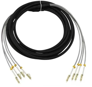 100m 2/4 Cores Outdoor Patchcord 7.0mm 2C 4C OM1 OM2 CPRI LC SC FC DVI Waterproof FTTH Jumper Optical Fiber Armored Cable 2 Core(ST-ST,2C OM2) 100m 2/4 Cores Outdoor Patchcord 7.0mm 2C 4C OM1 OM2 CPRI LC SC FC DVI Waterproof FTTH Jumper Optical Fiber Armored Cable 2 Core(ST-ST,2C OM2)