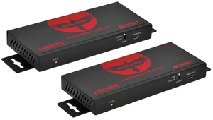 Monoprice Blackbird 4K60 HDBaseT Extender with HDMI & ARC Support, up to 70M, 18Gbps, PoC, Dolby Vision, HDR10, and HDR10+, Compatible with HDMI 2.0b and HDCP 2.2 Devices Monoprice Blackbird 4K60 HDBaseT Extender with HDMI & ARC Support, up to 70M, 18Gbps, PoC, Dolby Vision, HDR10, and HDR10+, Compatible with HDMI 2.0b and HDCP 2.2 Devices