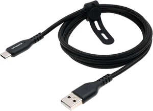 Pioneer CD-U0510AC USB Cable, 3.3 ft (1 m), Heavy Duty, Type-A to C, Max 3A Charging, Carrozzeria Pioneer CD-U0510AC USB Cable, 3.3 ft (1 m), Heavy Duty, Type-A to C, Max 3A Charging, Carrozzeria