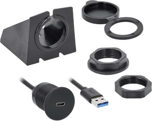 USB Type C Male to USB A Female 3.0 1 Ft. USB Type C Male to USB A Female 3.0 1 Ft.