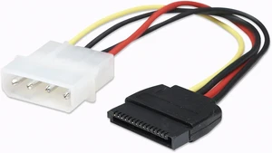 Manhattan SATA Power Cable, 15P-4P 6.5-Inch/16cm (342766) Manhattan SATA Power Cable, 15P-4P 6.5-Inch/16cm (342766)