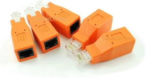 CablesOnline 5-PACK Cat6/Cat5e Ethernet RJ45 Male/Female CrossOver Adapter (UX-A11-5) CablesOnline 5-PACK Cat6/Cat5e Ethernet RJ45 Male/Female CrossOver Adapter (UX-A11-5)