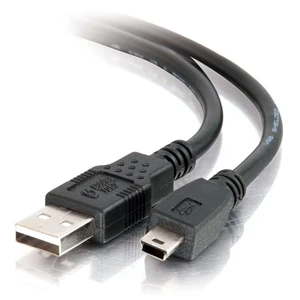 C2G 81580 1m USB 2.0 A to Mini USB B Cable, Suitable for Data Transfer and Charging Smart Phones, Cameras, MP3s, PDAs and Other Mini B Devices, Black C2G 81580 1m USB 2.0 A to Mini USB B Cable, Suitable for Data Transfer and Charging Smart Phones, Cameras, MP3s, PDAs and Other Mini B Devices, Black