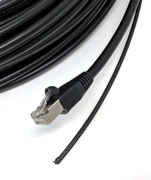 Ultra Spec Cables 150ft Aerial Cat6 Outdoor Waterproof Ethernet Cable Direct Burial (Pure Copper & Shielded) (Connectors Installed) Ultra Spec Cables 150ft Aerial Cat6 Outdoor Waterproof Ethernet Cable Direct Burial (Pure Copper & Shielded) (Connectors Installed)