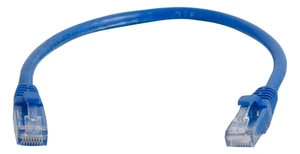 C2G 83388 2m Cat6 Booted Unshielded (UTP) Network Patch Cable - Blue C2G 83388 2m Cat6 Booted Unshielded (UTP) Network Patch Cable - Blue