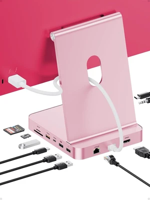 11-in-1 USB C Hub for iMac 24" M1/M3/M4 with M.2 NVMe 4TB SSD Enclosure 11-in-1 USB C Hub for iMac 24" M1/M3/M4 with M.2 NVMe 4TB SSD Enclosure