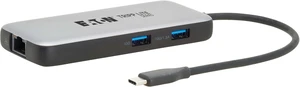 Tripp Lite USB-C Hub Docking Station Adapter with 2 USB-A, 1 USB-C, 1 HDMI, 1 Ethernet Port Tripp Lite USB-C Hub Docking Station Adapter with 2 USB-A, 1 USB-C, 1 HDMI, 1 Ethernet Port
