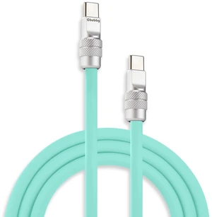 chubbycable USB C to C 240W Silicone Charging Cable, Light Blue, 8.2FT chubbycable USB C to C 240W Silicone Charging Cable, Light Blue, 8.2FT