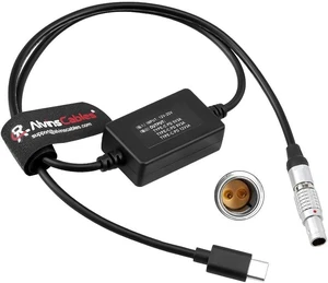 Alvin's Cables 2 Pin to Type-C Power Cable for Canon R5C, for Sony A7SIII FX3, Nikon Z5 Z9 S5, for ARRI Alexa, for Tilta Battery Plate, USB-C PD 5V 9V 12V 3A for Mirrorless Cameras Phones, 24in Alvin's Cables 2 Pin to Type-C Power Cable for Canon R5C, for Sony A7SIII FX3, Nikon Z5 Z9 S5, for ARRI Alexa, for Tilta Battery Plate, USB-C PD 5V 9V 12V 3A for Mirrorless Cameras Phones, 24in