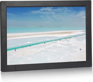 17in HD Large Digital Photo Frame Digital Photo Album 1440x900, Dual Modes Control, Support MP3 MP4 Image Play with Digital Clock Calendar for Family (US Plug) 17in HD Large Digital Photo Frame Digital Photo Album 1440x900, Dual Modes Control, Support MP3 MP4 Image Play with Digital Clock Calendar for Family (US Plug)