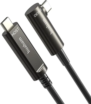 USB C Fiber Optic Cable Right Angled 33FT, 10Gbps USB 3.2 Gen2 Active USB Cable with German SiliconLine Chip, Ultra Slim & Long Distance for Logitech 4K Camera,VR/AR,Video Conference,Industrial System USB C Fiber Optic Cable Right Angled 33FT, 10Gbps USB 3.2 Gen2 Active USB Cable with German SiliconLine Chip, Ultra Slim & Long Distance for Logitech 4K Camera,VR/AR,Video Conference,Industrial System