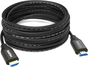 33ft 10m HDMI Cable, Supports 4K@60Hz, 18Gbps, HDR10, 4:4:4, ARC Slim & Flexible PVC Cord for TV, Projector, Monitor 33ft 10m HDMI Cable, Supports 4K@60Hz, 18Gbps, HDR10, 4:4:4, ARC Slim & Flexible PVC Cord for TV, Projector, Monitor