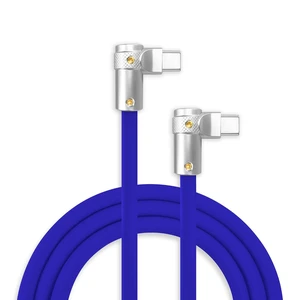 chubbycable 240W Charging Cable 2x90° USB C to C Cable, Dark Blue, 0.82FT chubbycable 240W Charging Cable 2x90° USB C to C Cable, Dark Blue, 0.82FT
