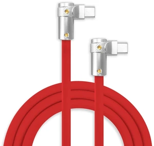 chubbycable 240W Charging Cable 2x90° USB C to C Cable, Red, 19.6FT chubbycable 240W Charging Cable 2x90° USB C to C Cable, Red, 19.6FT