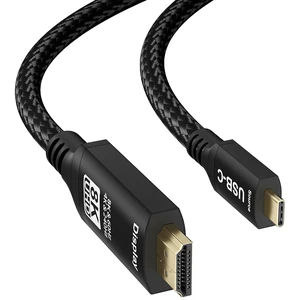 8K USB C to HDMI Cable 10FT - Thunderbolt 3/4 Compatible, 8K@60Hz 4K@120Hz 8K USB C to HDMI Cable 10FT - Thunderbolt 3/4 Compatible, 8K@60Hz 4K@120Hz
