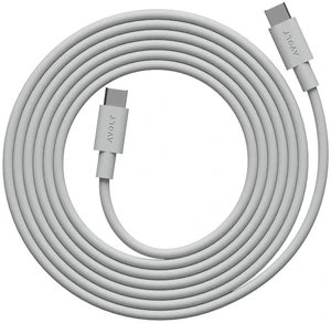 Avolt USB-C to USB-C Cable (6.6 ft) Soft Silicone Fast Charging Cable for iPhone 15, MacBook, iPad & Android Tangle-Free, Durable Design (USB C to USB C, Gotland Grey) Avolt USB-C to USB-C Cable (6.6 ft) Soft Silicone Fast Charging Cable for iPhone 15, MacBook, iPad & Android Tangle-Free, Durable Design (USB C to USB C, Gotland Grey)