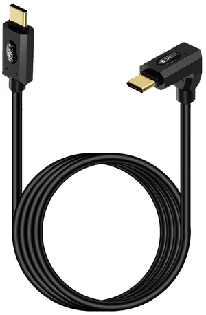 3.3ft USB 5.0 Type C Cable, Bidirectional 80Gbps, 240W PD Charging, 16K@60Hz Video, Straight to Up Down Angle Male Cord for Thunderbolt 5/4/3, eGPUs, Support Dual 8K@144Hz Monitor 3.3ft USB 5.0 Type C Cable, Bidirectional 80Gbps, 240W PD Charging, 16K@60Hz Video, Straight to Up Down Angle Male Cord for Thunderbolt 5/4/3, eGPUs, Support Dual 8K@144Hz Monitor