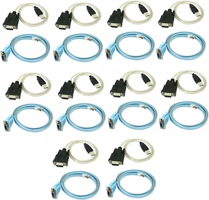 RJ45 Console Cable 2-in-1 USB-Serial Bundle for USB-Only PCs RJ45 Console Cable 2-in-1 USB-Serial Bundle for USB-Only PCs