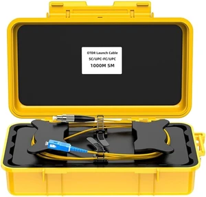 Dead Spot Eliminator OTDR Cable Box 1000M Fiber Optic Test Extension Cable Optical Fiber Cable Test Tool A Dead Spot Eliminator OTDR Cable Box 1000M Fiber Optic Test Extension Cable Optical Fiber Cable Test Tool A