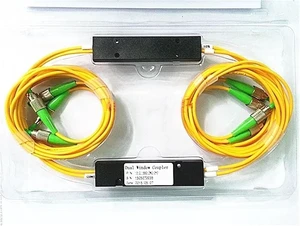2x2 Fibre Optic Splitter (FCA) Split into Two Fiber Optic Couplers (2x2 Fiber FBT Coupler) (FTTH FC UPC ABS Housing, Pack of 2) (1550nm 50-50 FCAPC) 2x2 Fibre Optic Splitter (FCA) Split into Two Fiber Optic Couplers (2x2 Fiber FBT Coupler) (FTTH FC UPC ABS Housing, Pack of 2) (1550nm 50-50 FCAPC)