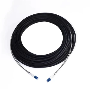 Optical Cable, Single-Mode 2 Core,Waterproof and Tensile Armored Fiber Optic Cable,Optical Fiber Material,30m,35m,40m,45m,50m(LC-LC 30meters) Optical Cable, Single-Mode 2 Core,Waterproof and Tensile Armored Fiber Optic Cable,Optical Fiber Material,30m,35m,40m,45m,50m(LC-LC 30meters)