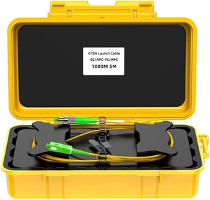 OTDR Cable Box with 1000M Extension Cable Dead Spot Eliminator Fiber Optic Test Tool C OTDR Cable Box with 1000M Extension Cable Dead Spot Eliminator Fiber Optic Test Tool C