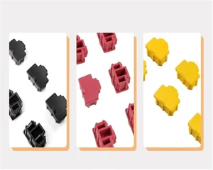 500pcs RJ45 Dustproof Plug Network Cable Crystal Connector Protective Cover Silicone Yellow Red Black(Red) 500pcs RJ45 Dustproof Plug Network Cable Crystal Connector Protective Cover Silicone Yellow Red Black(Red)