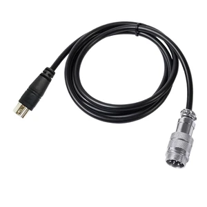 PS/2 MD6 to 9 Din Adapter Cable for Connect Thrustmaster TSS Handbrake Sparco Mod TH8A Shifter to Racing Wheel Base/TM Sim Hub(1m) PS/2 MD6 to 9 Din Adapter Cable for Connect Thrustmaster TSS Handbrake Sparco Mod TH8A Shifter to Racing Wheel Base/TM Sim Hub(1m)