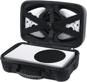 Series S Travel Case, Hard Protective Carrying Bag for Console, Cables, and Remote Series S Travel Case, Hard Protective Carrying Bag for Console, Cables, and Remote
