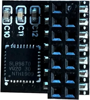 TPM2.0 Encryptions Security Module Remote Card 14 Pin TPM2.0 Security Module for Motherboards TPM2.0 Encryptions Security Module Remote Card 14 Pin TPM2.0 Security Module for Motherboards