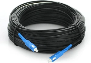30m Outdoor SC/UPC-SC/UPC, 3.0mm, Single Mode 9/125, Simplex, Fiber Patch Cable, SC to SC 30m Outdoor SC/UPC-SC/UPC, 3.0mm, Single Mode 9/125, Simplex, Fiber Patch Cable, SC to SC
