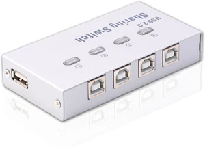 USB 2.0 Printer Sharing Box Automatic Switcher for Computers USB 2.0 Printer Sharing Box Automatic Switcher for Computers