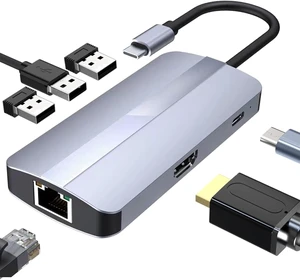 6 in 1 USB C Docking Station HUB Adapter BYL 2209 6 in 1 USB C Docking Station HUB Adapter BYL 2209