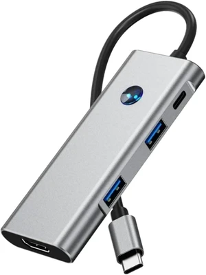 Type-C 6-in-1 Hub One-Key Screen Off PD100W 4K HDMI 2X USB3.2 2426 Type-C 6-in-1 Hub One-Key Screen Off PD100W 4K HDMI 2X USB3.2 2426