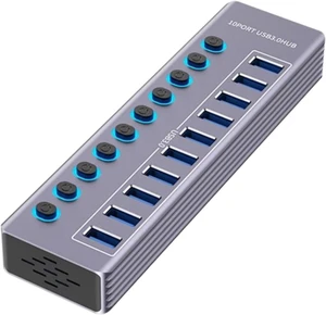 USB 3.0 Extension HUB U310 10-in-1 USB Power Charging Station USB 3.0 Extension HUB U310 10-in-1 USB Power Charging Station