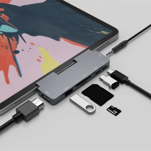 7 in 1 USB C Hub Compatible with Apple iPad Pro 7 in 1 USB C Hub Compatible with Apple iPad Pro