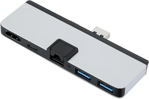 USB 3.0 HUB Dock Compatible with Microsoft Surface Pro 7(with Network Port) USB 3.0 HUB Dock Compatible with Microsoft Surface Pro 7(with Network Port)