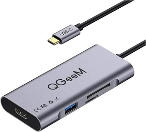 7 in 1 USB C Extension HUB Adapter Compatible with Generic QG-UH07-3 V1 7 in 1 USB C Extension HUB Adapter Compatible with Generic QG-UH07-3 V1